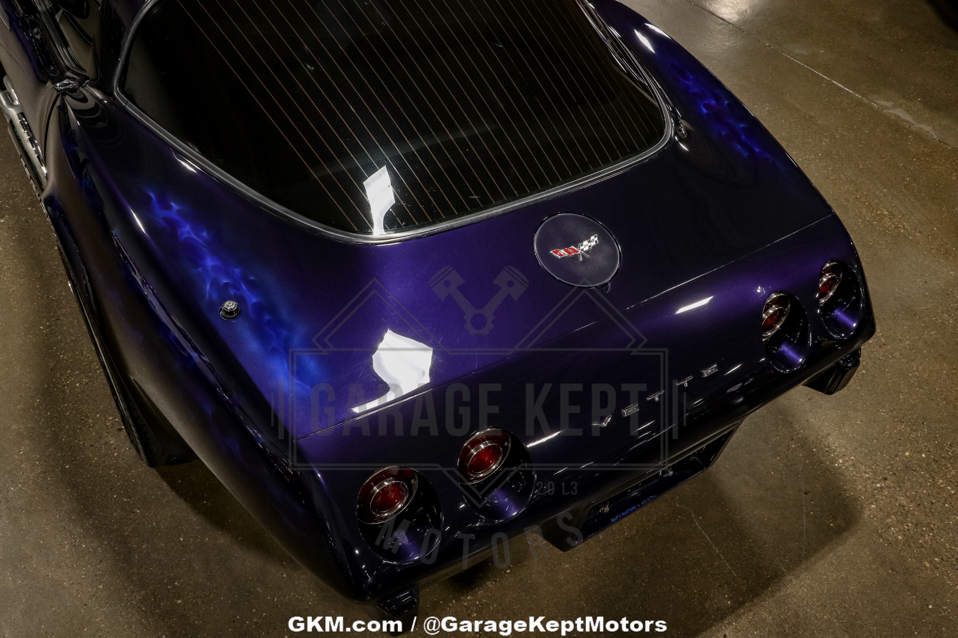 Chevrolet-Corvette-1979-Blue-Black-39