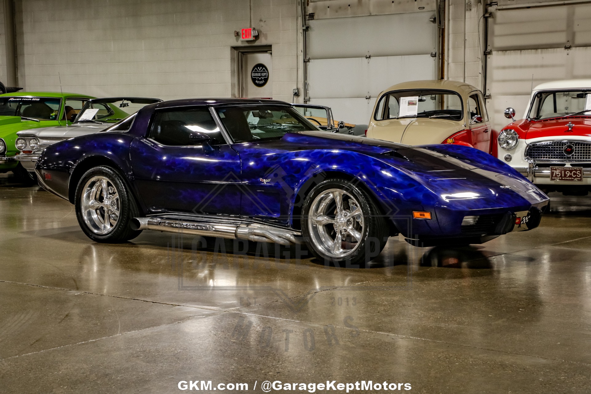 Chevrolet-Corvette-1979-Blue-Black-42