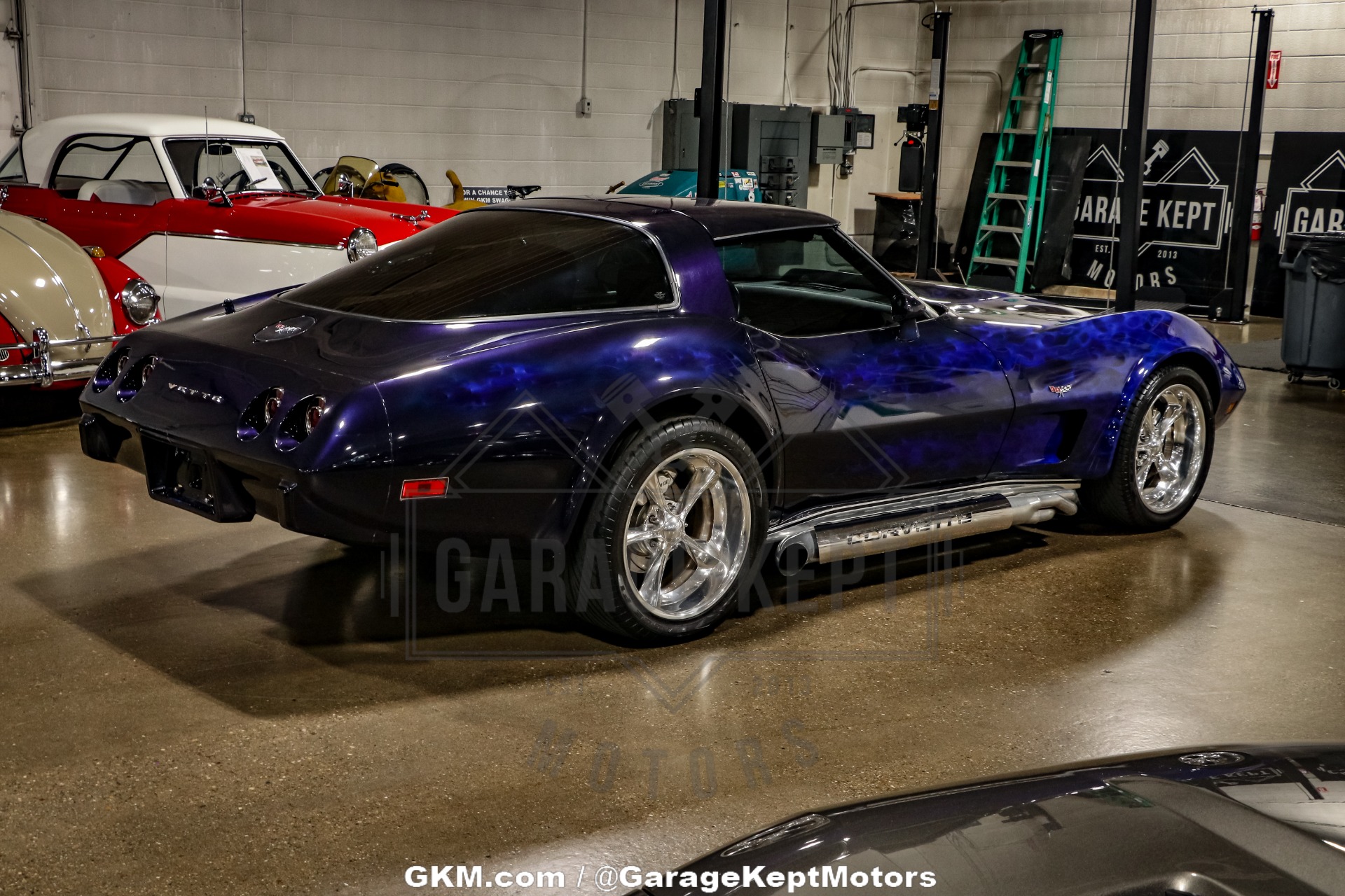 Chevrolet-Corvette-1979-Blue-Black-44