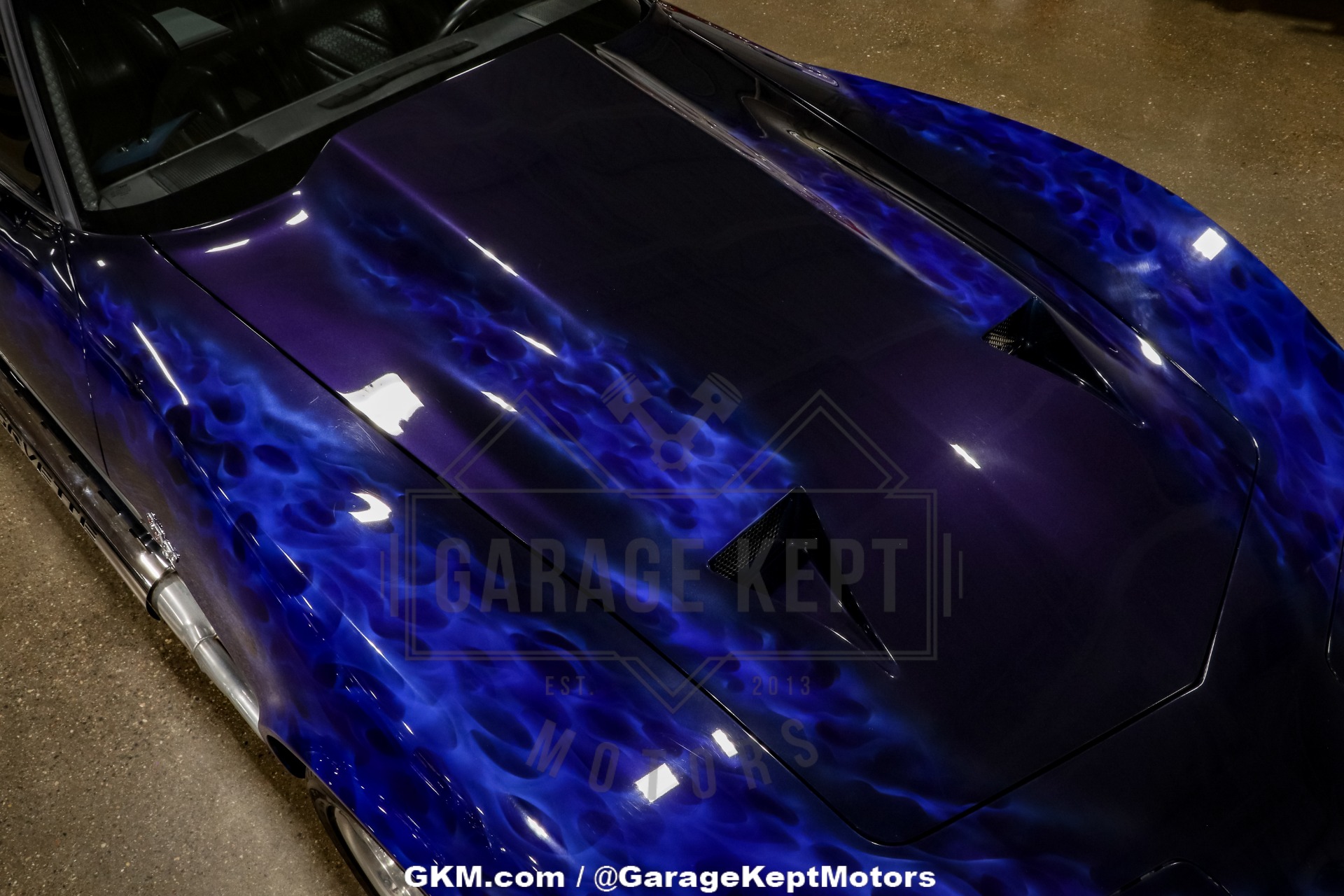 Chevrolet-Corvette-1979-Blue-Black-45