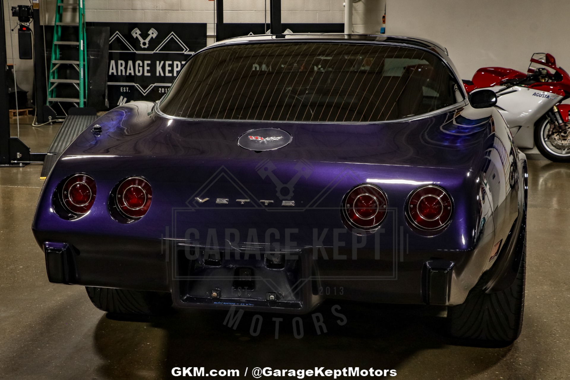 Chevrolet-Corvette-1979-Blue-Black-49