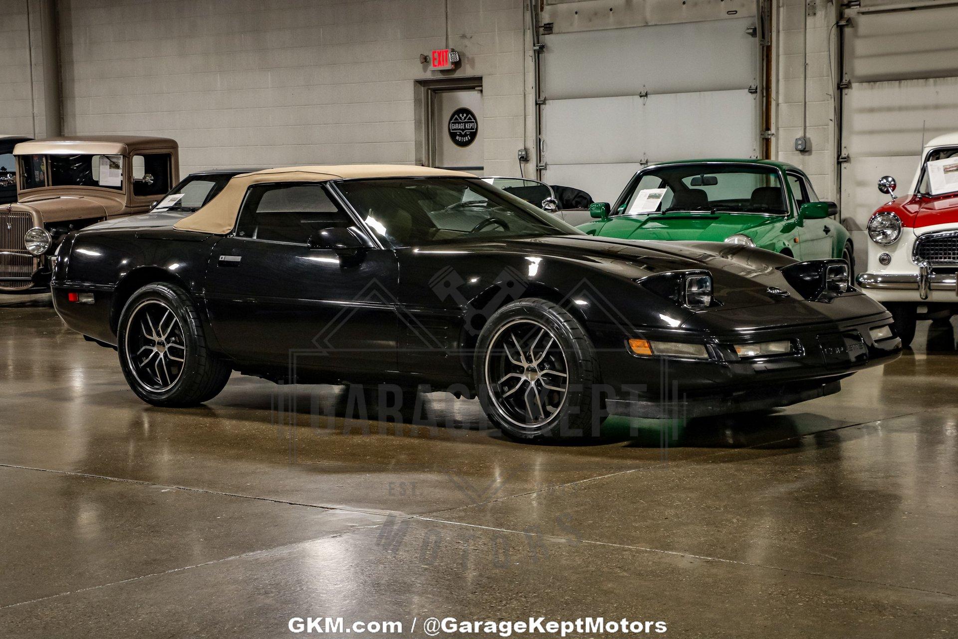 Chevrolet-Corvette-1992-Black-Tan-1