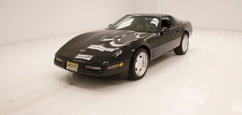 Chevrolet-Corvette-1992-Black-Tan-27