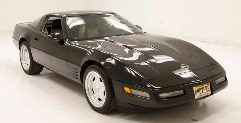 Chevrolet-Corvette-1992-Black-Tan-4