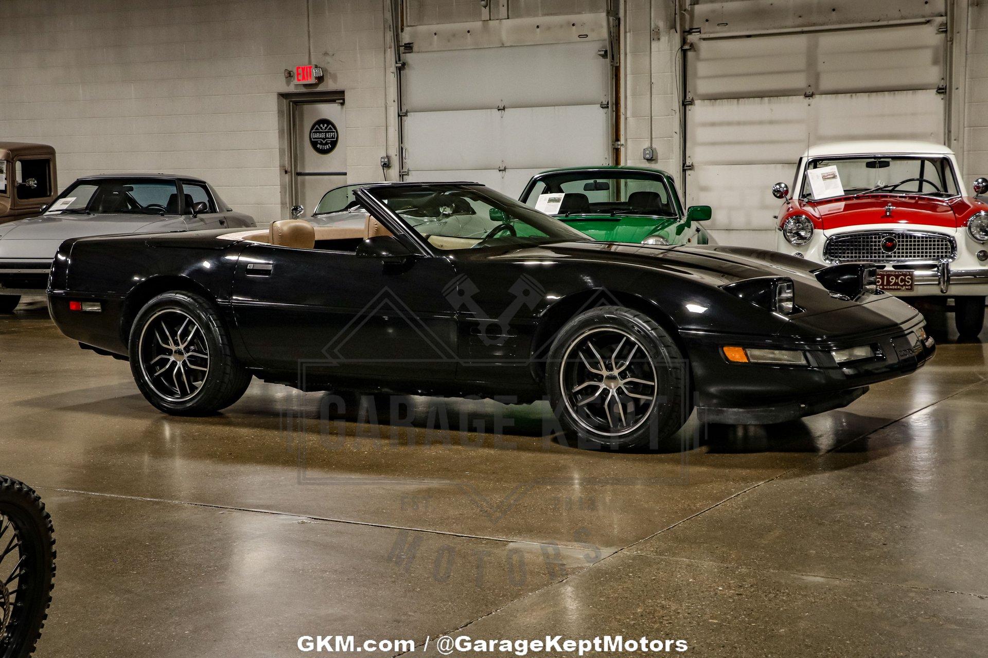 Chevrolet-Corvette-1992-Black-Tan-49
