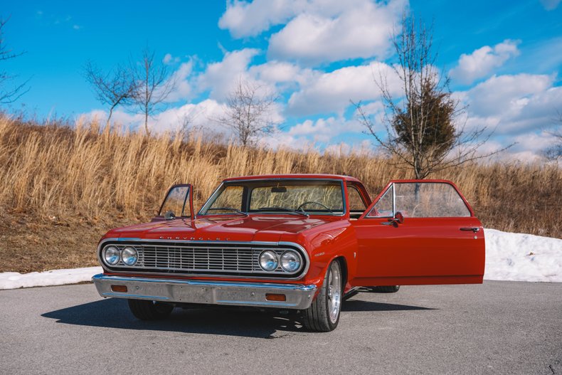 Chevrolet-El-camino-1964-Red-Tan-38