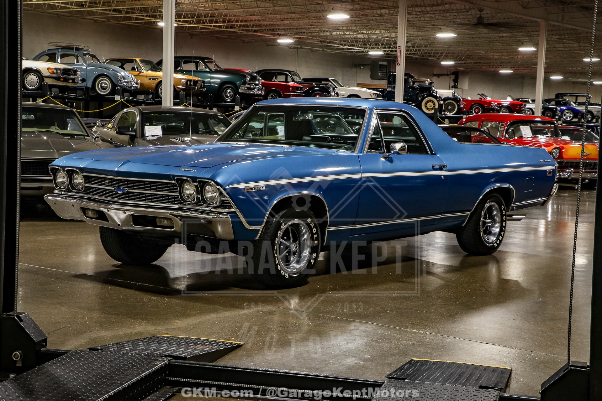 Chevrolet-El-camino-1969-Blue-Black-13