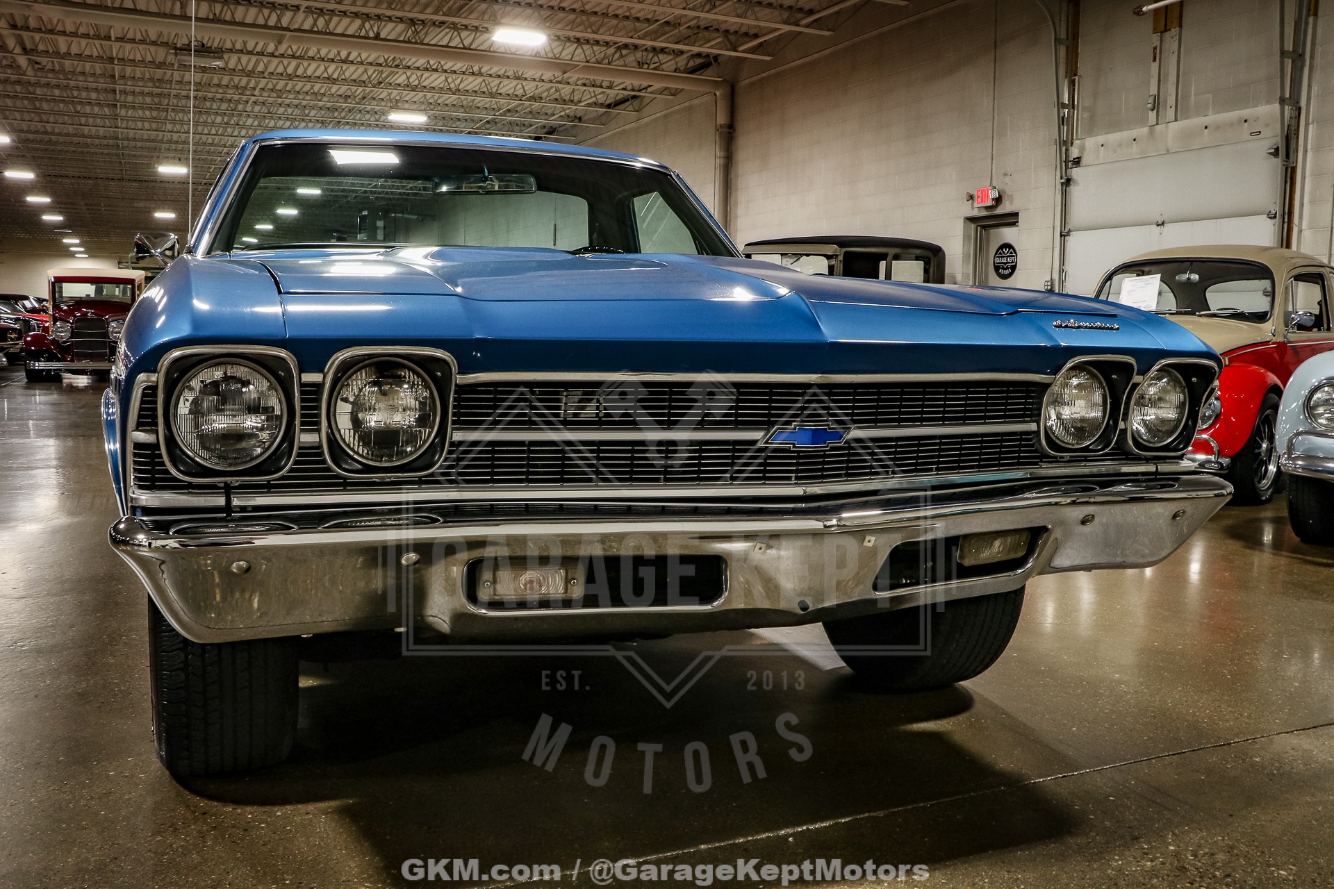 Chevrolet-El-camino-1969-Blue-Black-26