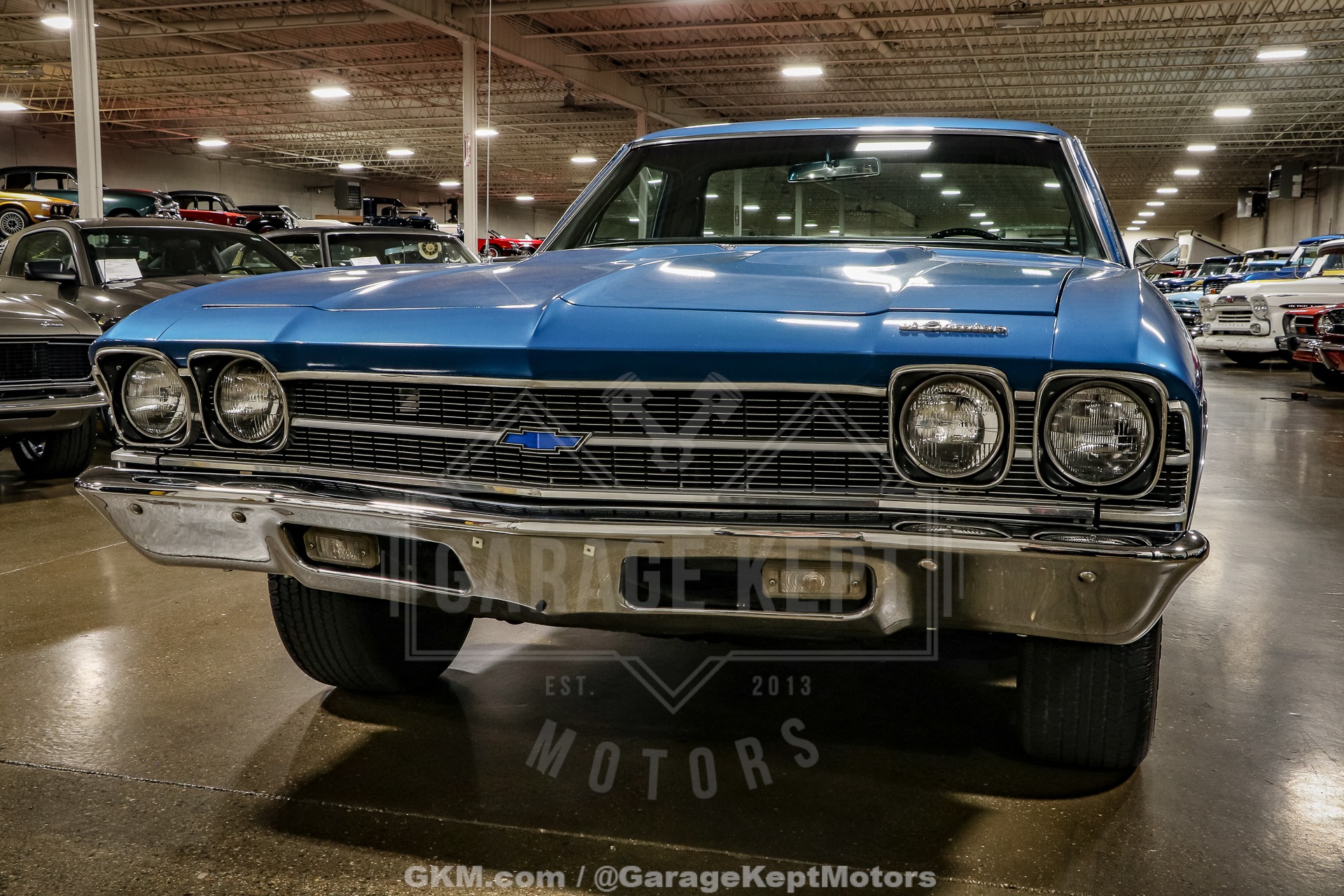 Chevrolet-El-camino-1969-Blue-Black-27