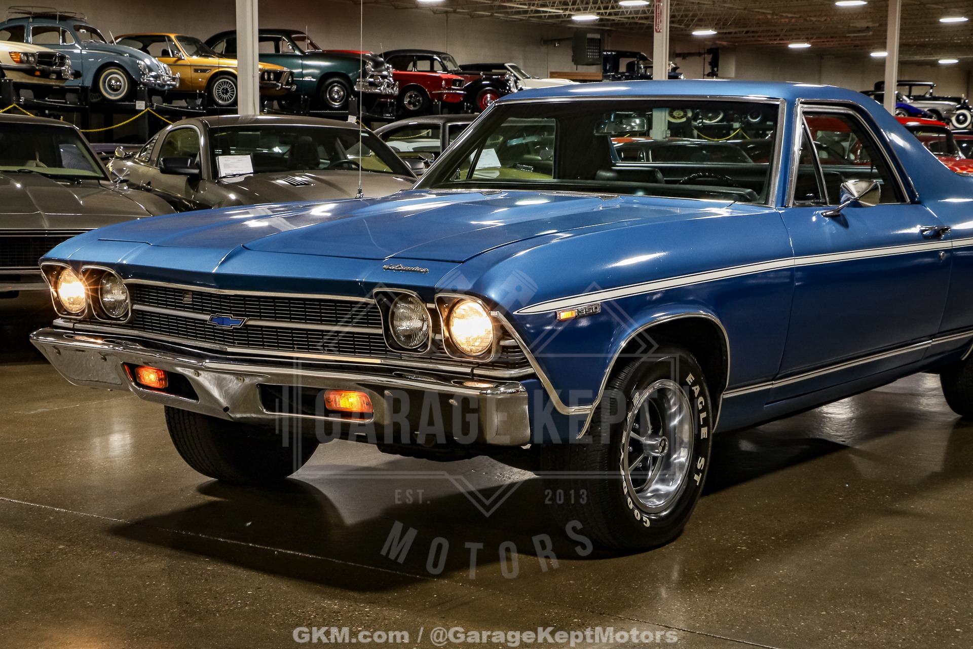 Chevrolet-El-camino-1969-Blue-Black-30