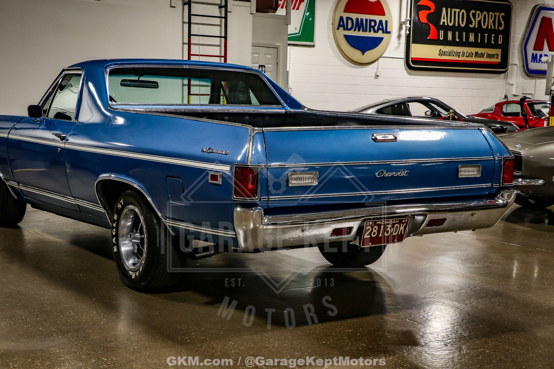 Chevrolet-El-camino-1969-Blue-Black-42