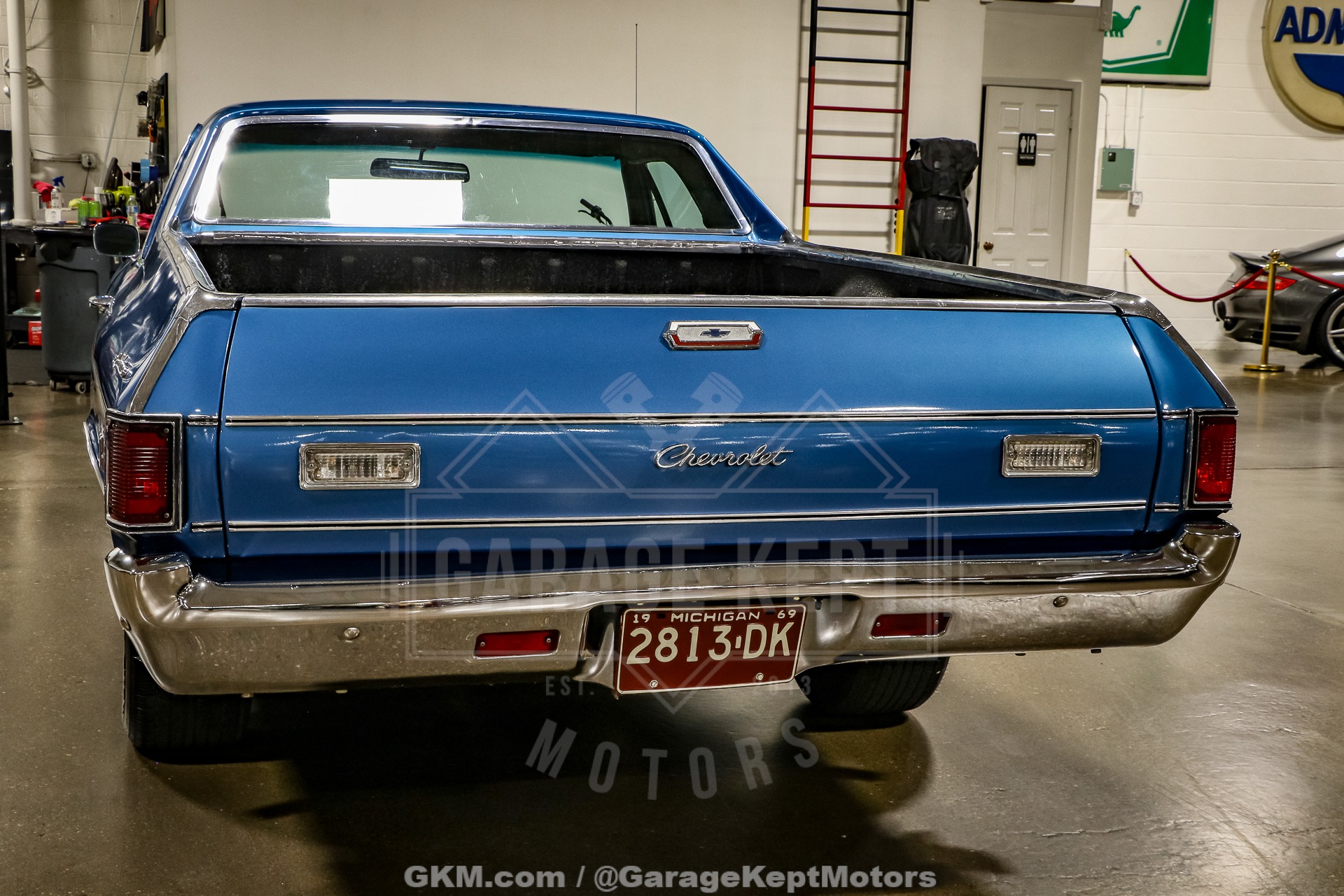 Chevrolet-El-camino-1969-Blue-Black-43