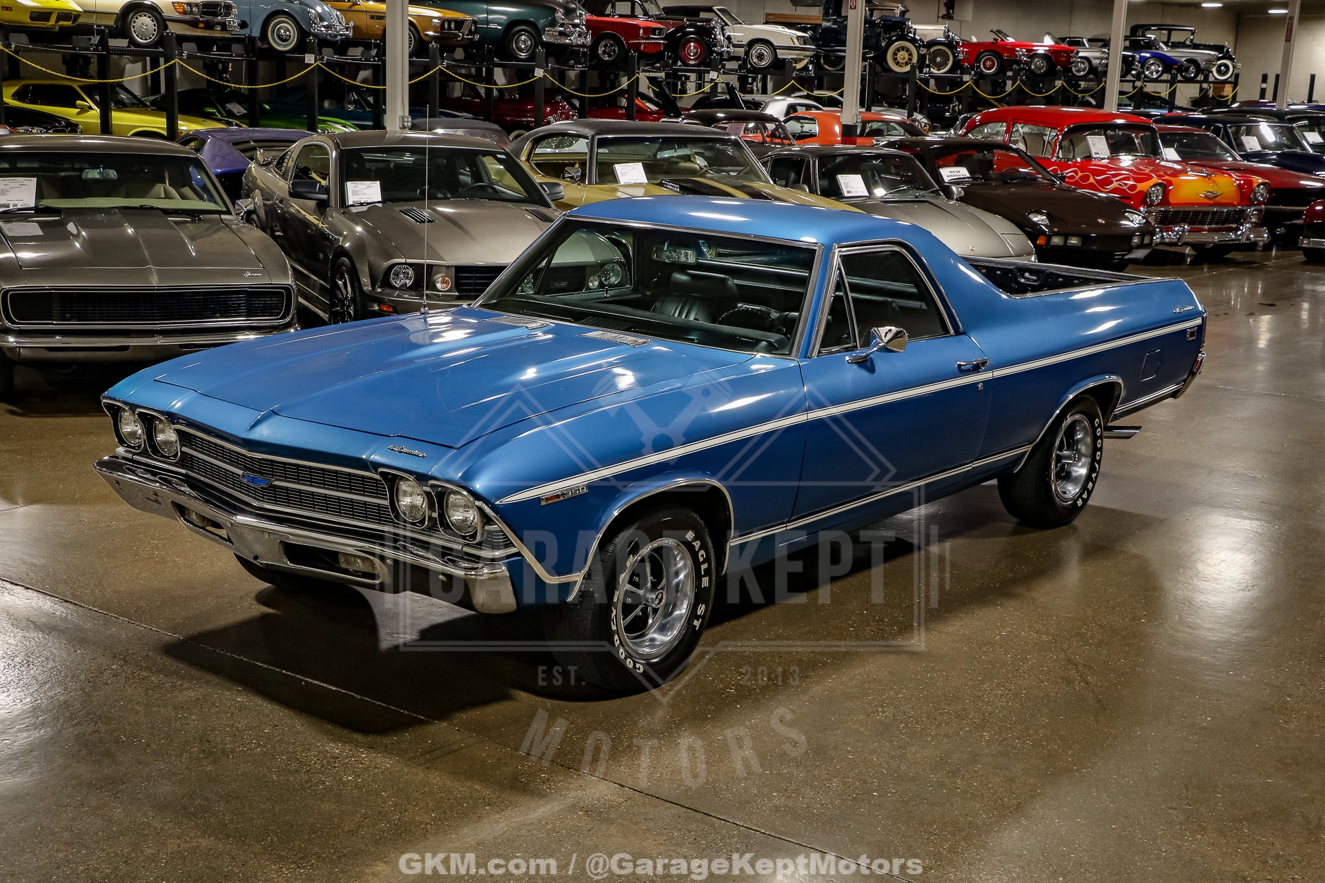 Chevrolet-El-camino-1969-Blue-Black-7