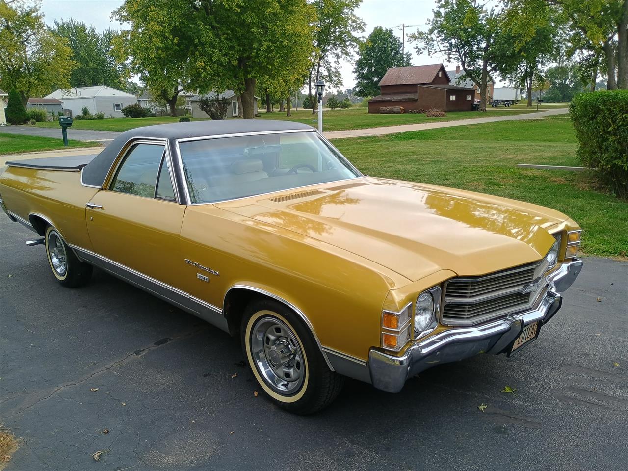 Chevrolet-El-camino-1971-Gold-Tan-Gold-Carpet-2