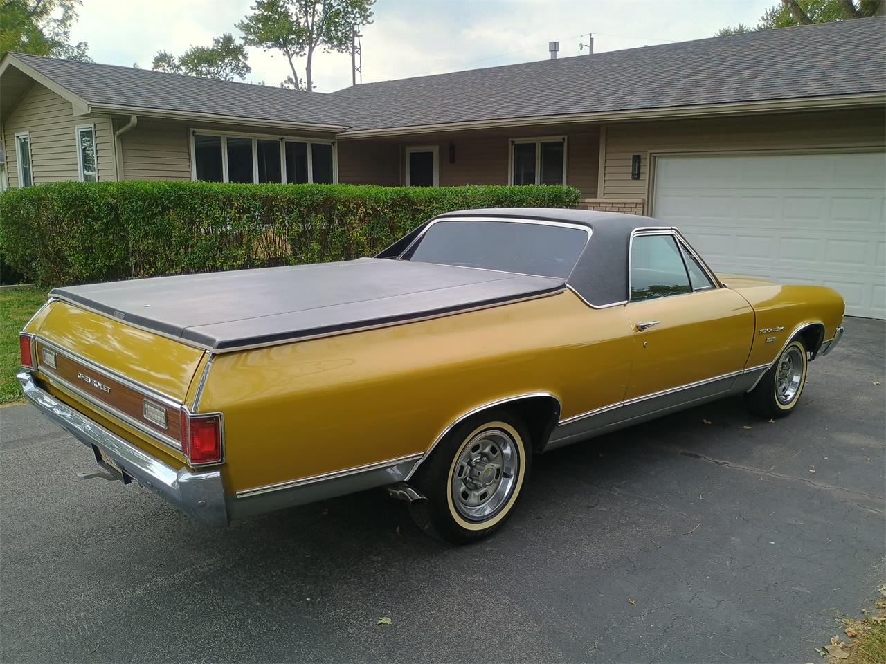 Chevrolet-El-camino-1971-Gold-Tan-Gold-Carpet-25