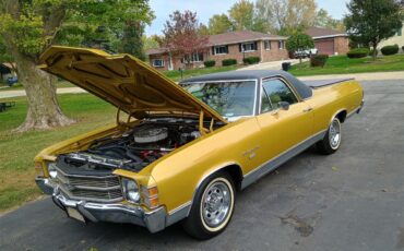 Chevrolet-El-camino-1971-Gold-Tan-Gold-Carpet-30