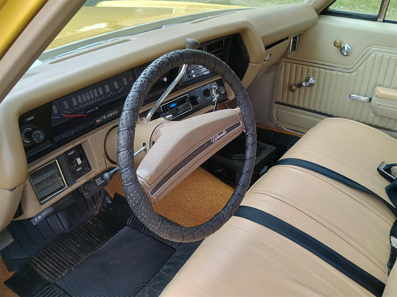 Chevrolet-El-camino-1971-Gold-Tan-Gold-Carpet-41