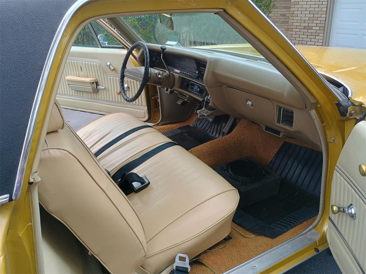 Chevrolet-El-camino-1971-Gold-Tan-Gold-Carpet-43