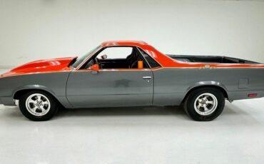 Chevrolet-El-camino-1978-Orange-Black