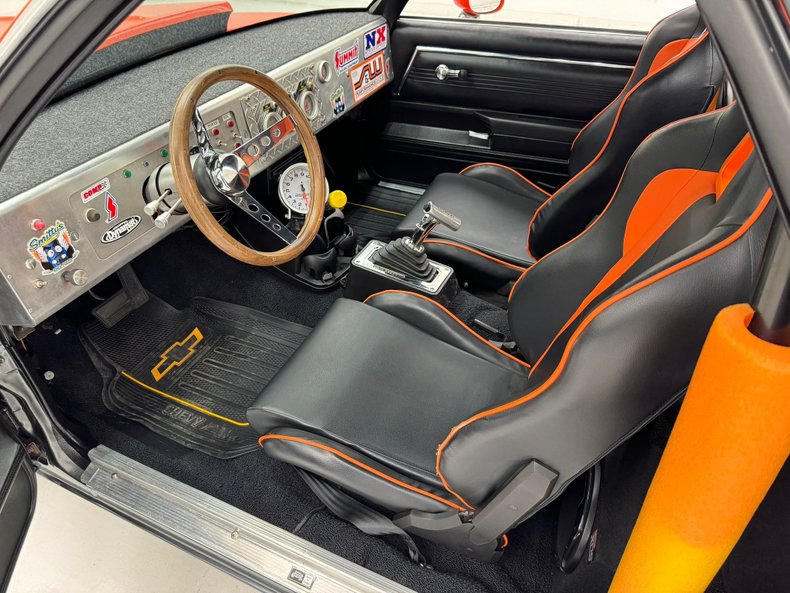 Chevrolet-El-camino-1978-Orange-Black-39