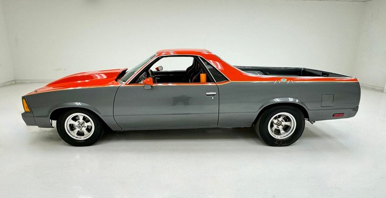 Chevrolet-El-camino-1978-Orange-Black