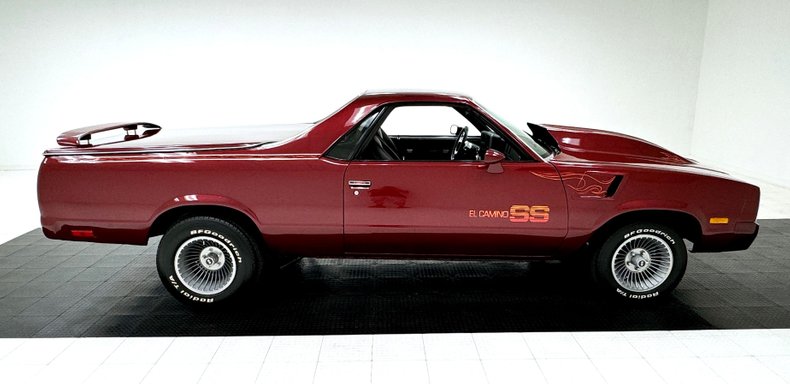 Chevrolet-El-camino-1982-Dark-Red-Metallic-Black-27