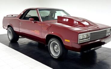 Chevrolet-El-camino-1982-Dark-Red-Metallic-Black-4