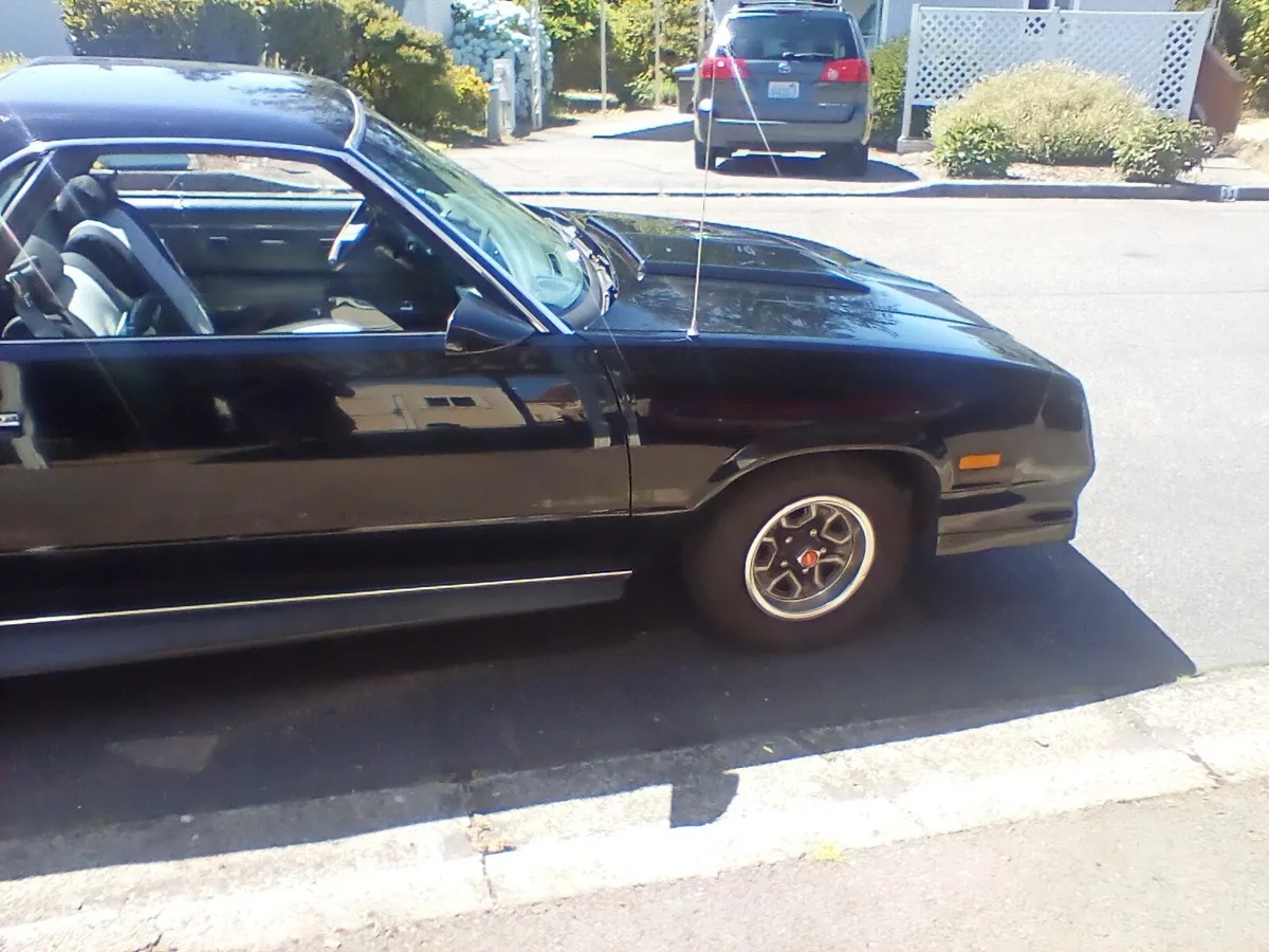 Chevrolet-El-camino-1987-Black-Gray