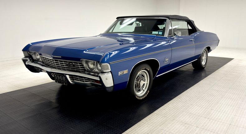 Chevrolet-Impala-1968-Medium-Blue-Metallic-Black-98