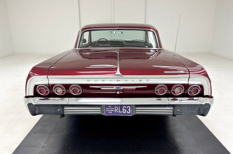 Chevrolet-Impala-ss-1964-Maroon-Metallic-Black-1