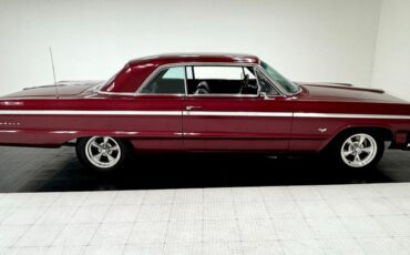 Chevrolet-Impala-ss-1964-Maroon-Metallic-Black-10