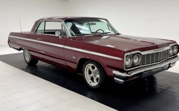 Chevrolet-Impala-ss-1964-Maroon-Metallic-Black-11