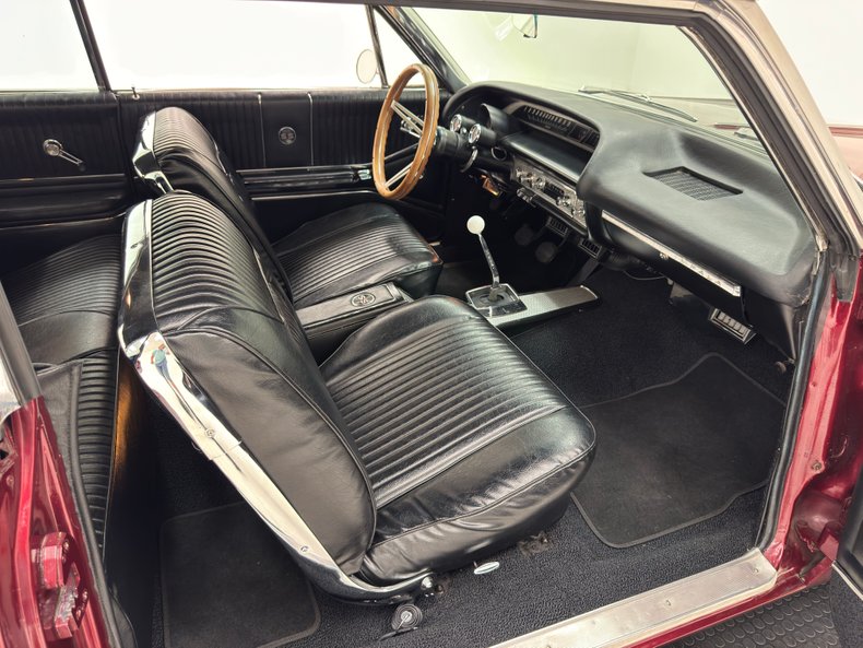 Chevrolet-Impala-ss-1964-Maroon-Metallic-Black-4