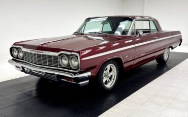 Chevrolet-Impala-ss-1964-Maroon-Metallic-Black-7