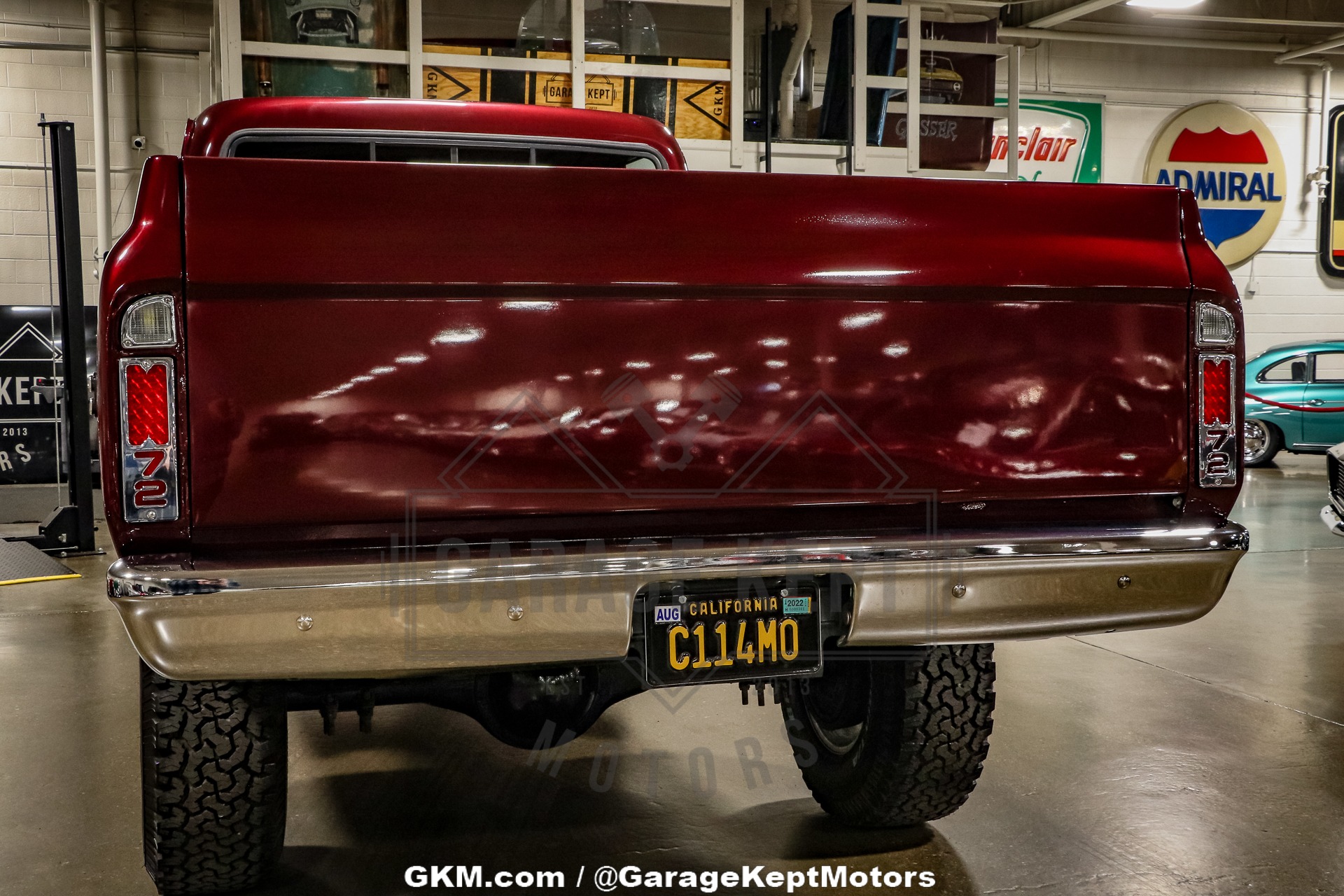 Chevrolet-K20-1972-BurgundyMaroon-Black-36