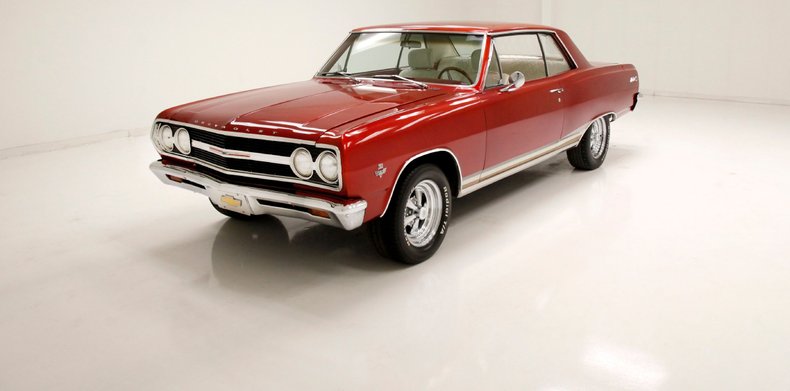 Chevrolet-Malibu-1965-Red-Metallic-White-7