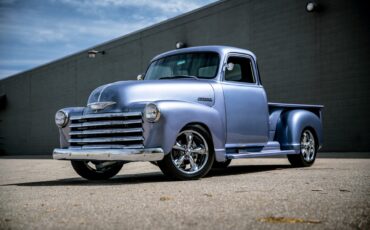 Chevrolet-Pickup-1955-Blueberry-Metallic-Gray-1