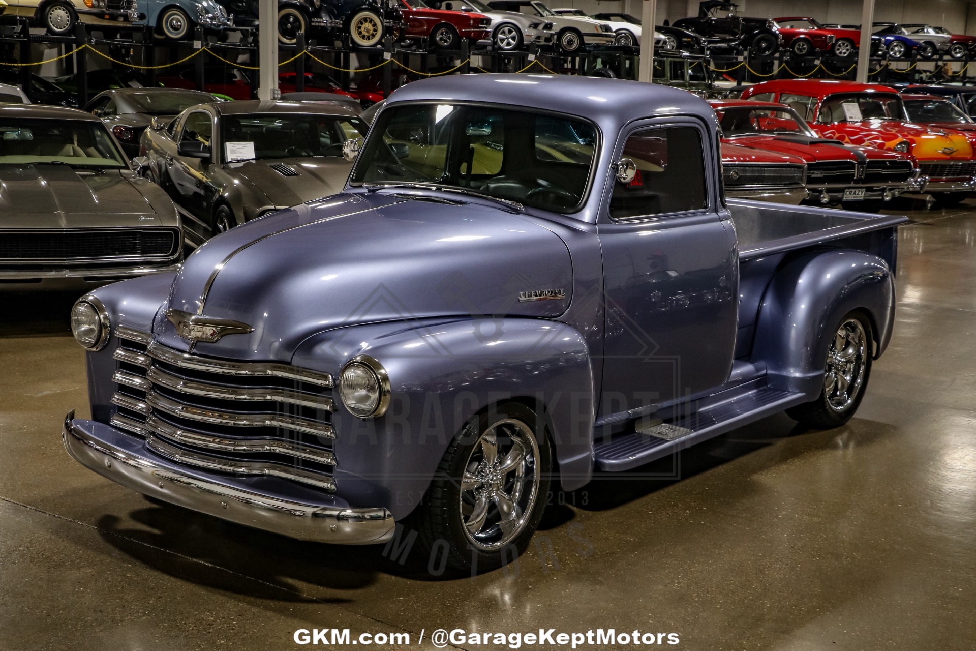 Chevrolet-Pickup-1955-Blueberry-Metallic-Gray-13