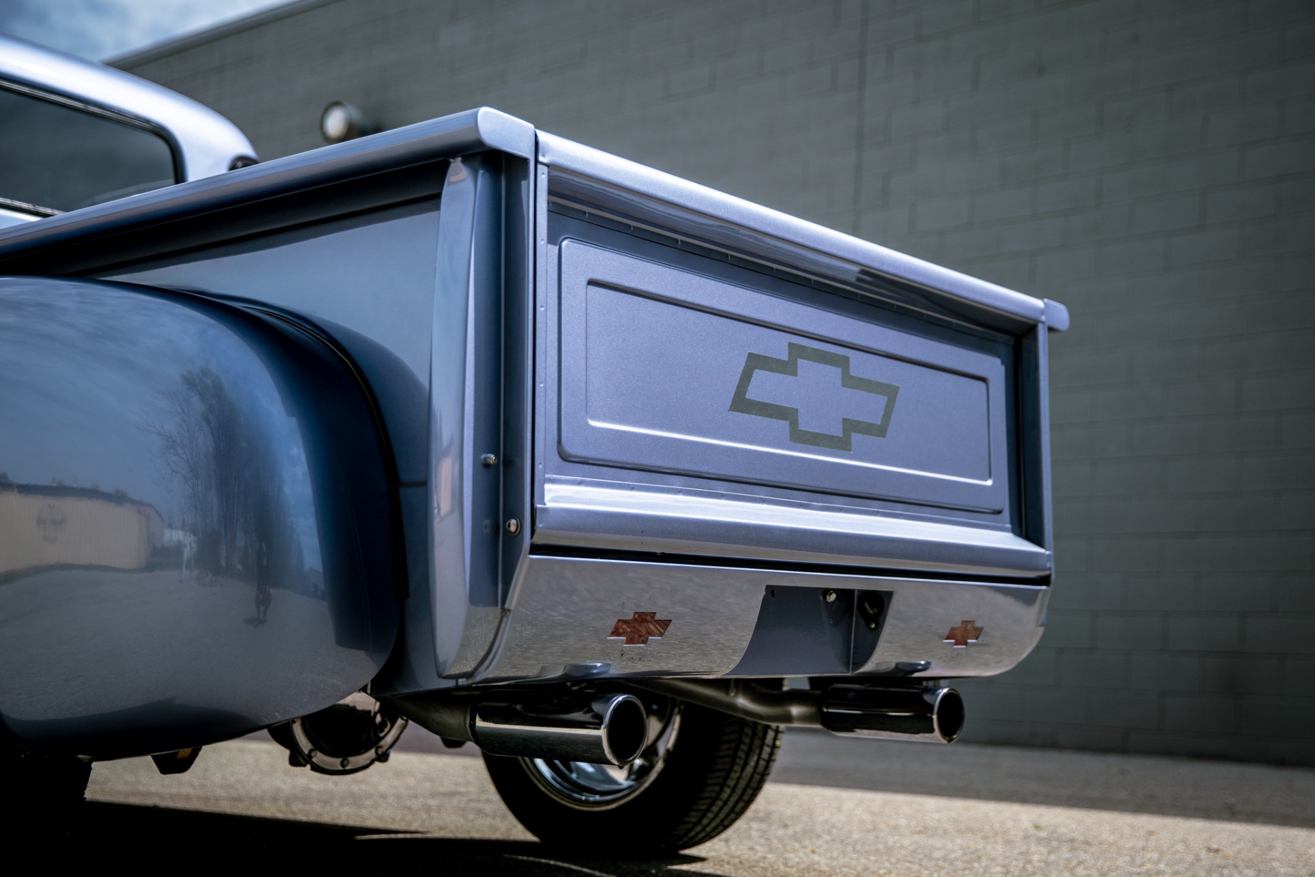 Chevrolet-Pickup-1955-Blueberry-Metallic-Gray-21