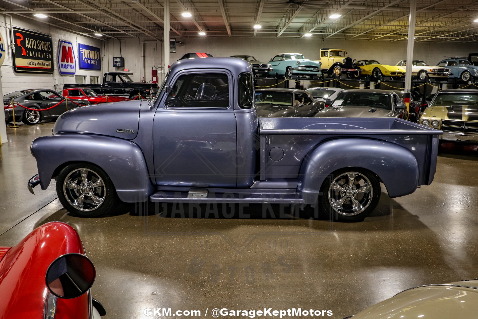 Chevrolet-Pickup-1955-Blueberry-Metallic-Gray-26