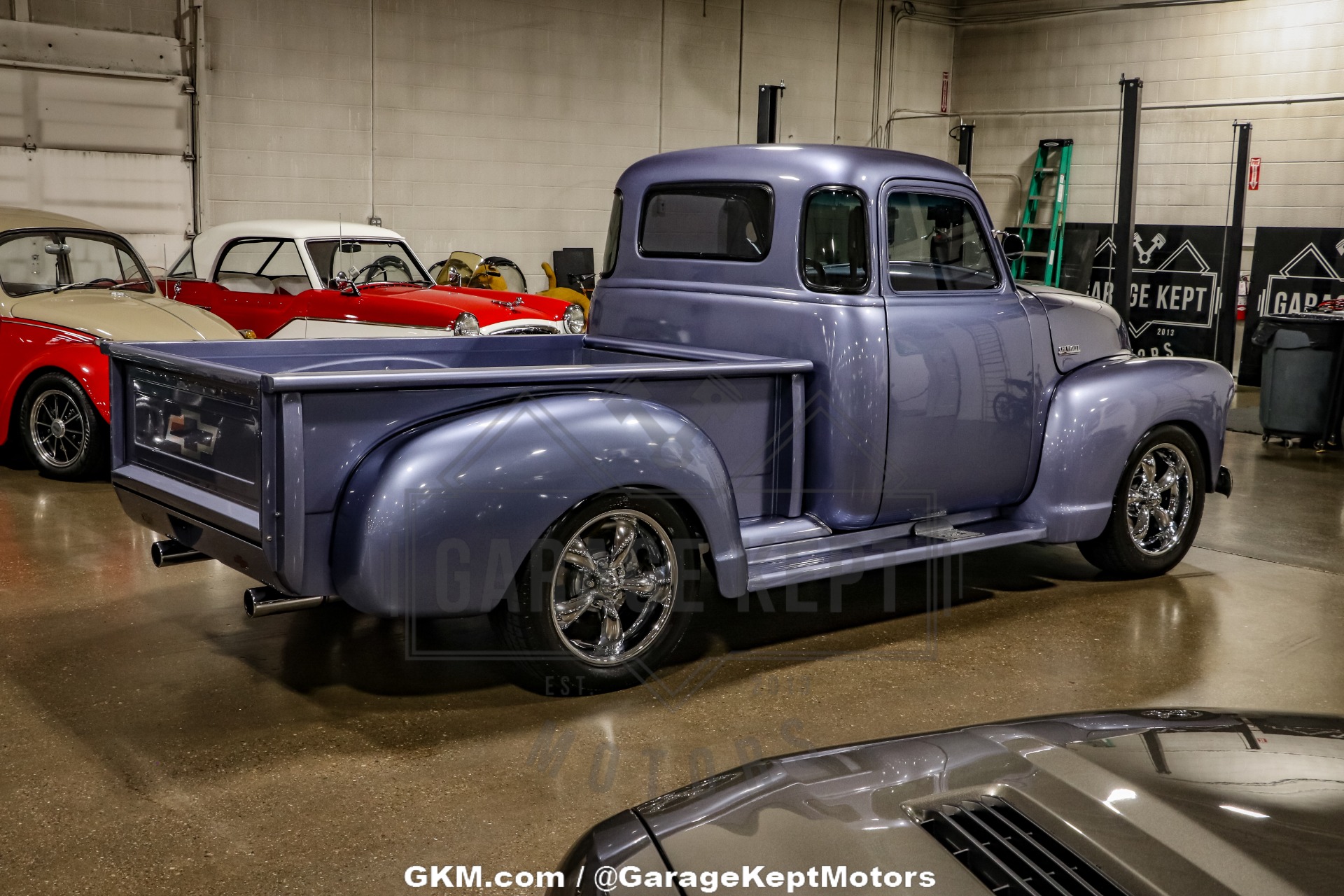 Chevrolet-Pickup-1955-Blueberry-Metallic-Gray-36