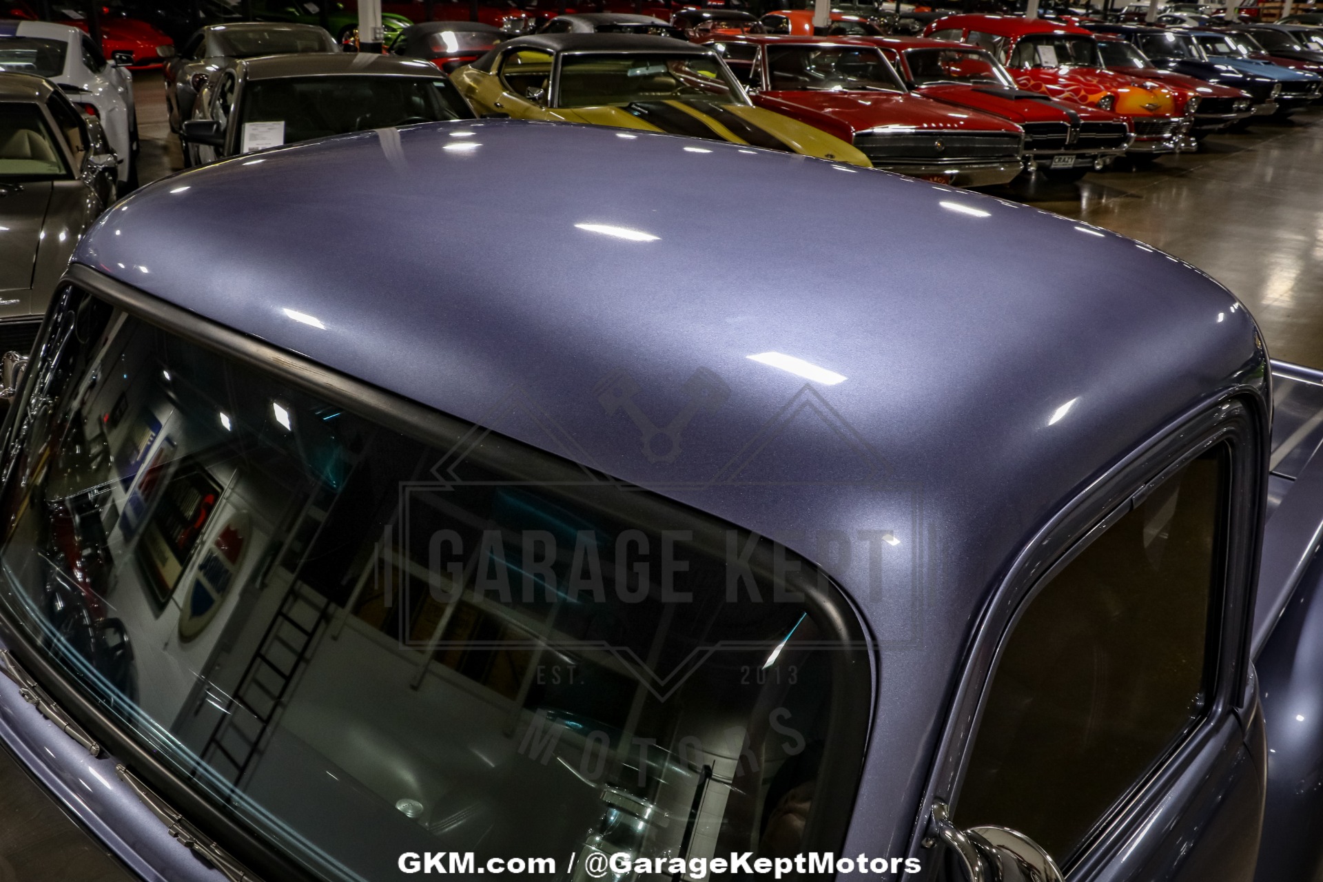 Chevrolet-Pickup-1955-Blueberry-Metallic-Gray-9