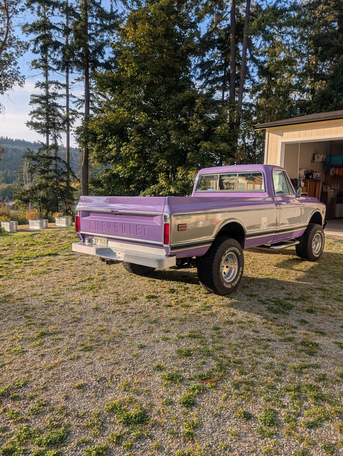 Chevrolet-Pickup-1969-Purple-And-Gray-Black-7