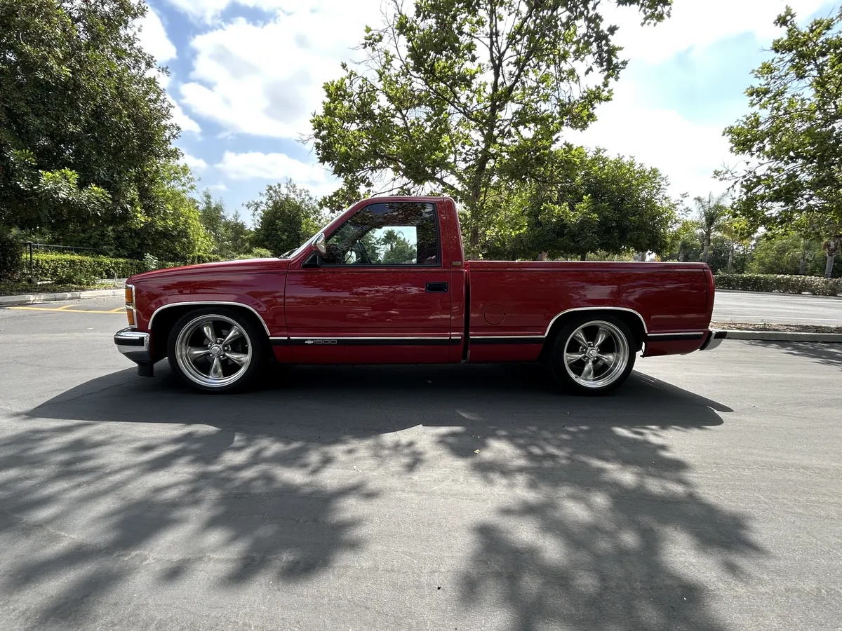 Chevrolet-Silverado-1500-1989-Flame-Red-Garnet-Costom-Cloth-1