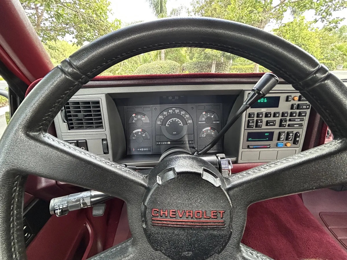 Chevrolet-Silverado-1500-1989-Flame-Red-Garnet-Costom-Cloth-19