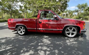 Chevrolet-Silverado-1500-1989-Flame-Red-Garnet-Costom-Cloth