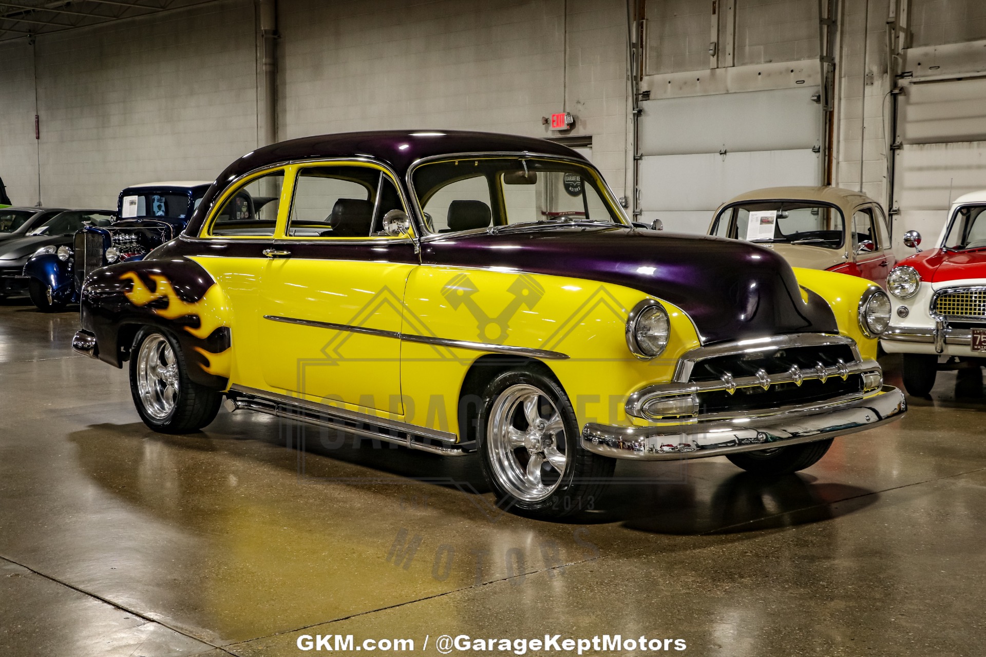 Chevrolet-Styleline-1952-Yellow-Black-22