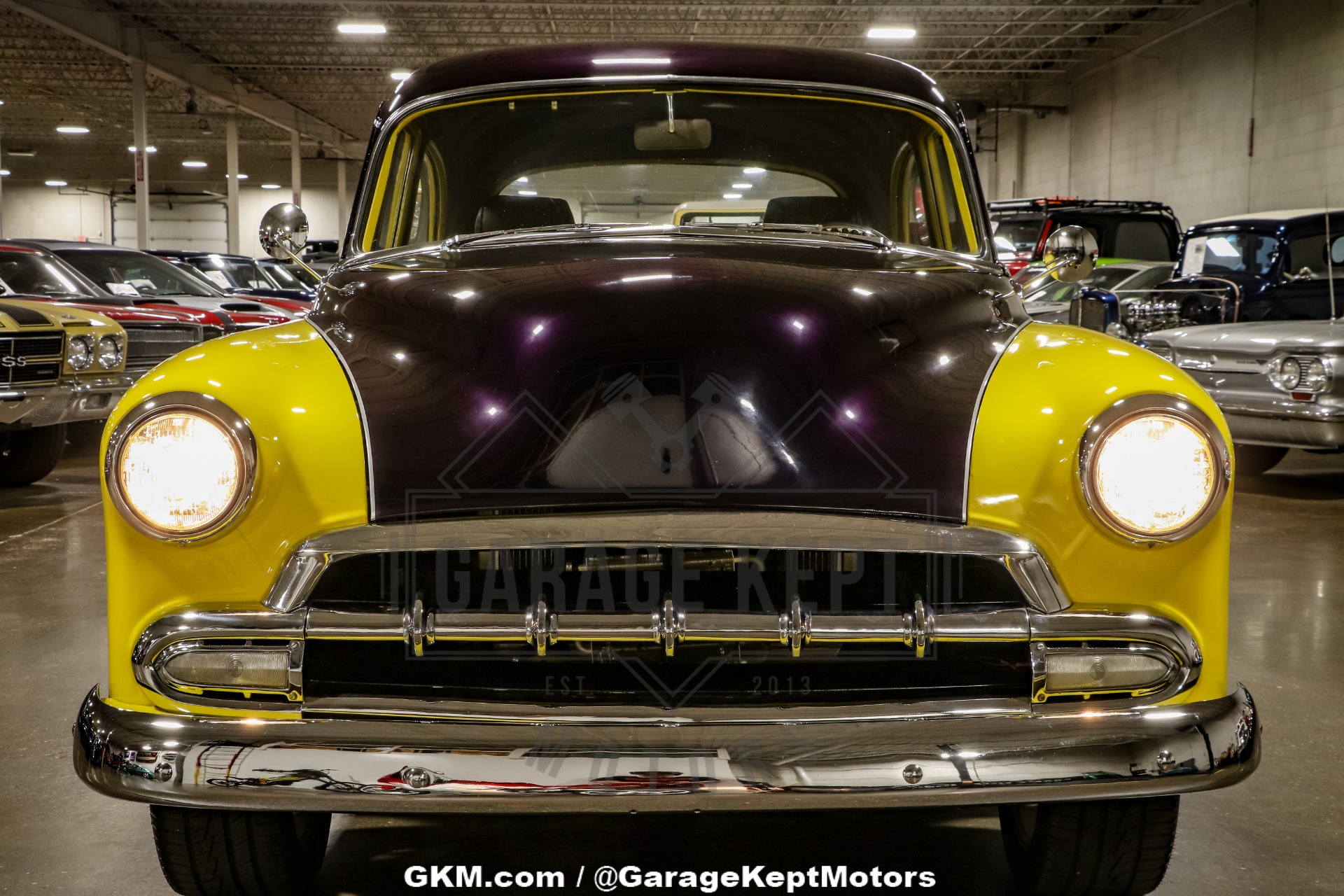 Chevrolet-Styleline-1952-Yellow-Black-26