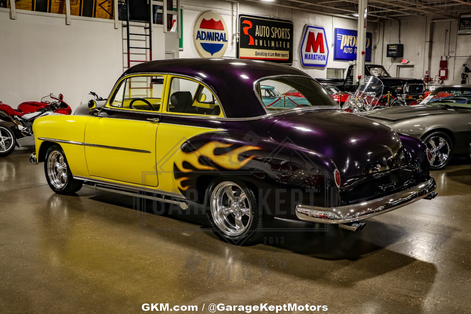 Chevrolet-Styleline-1952-Yellow-Black-43