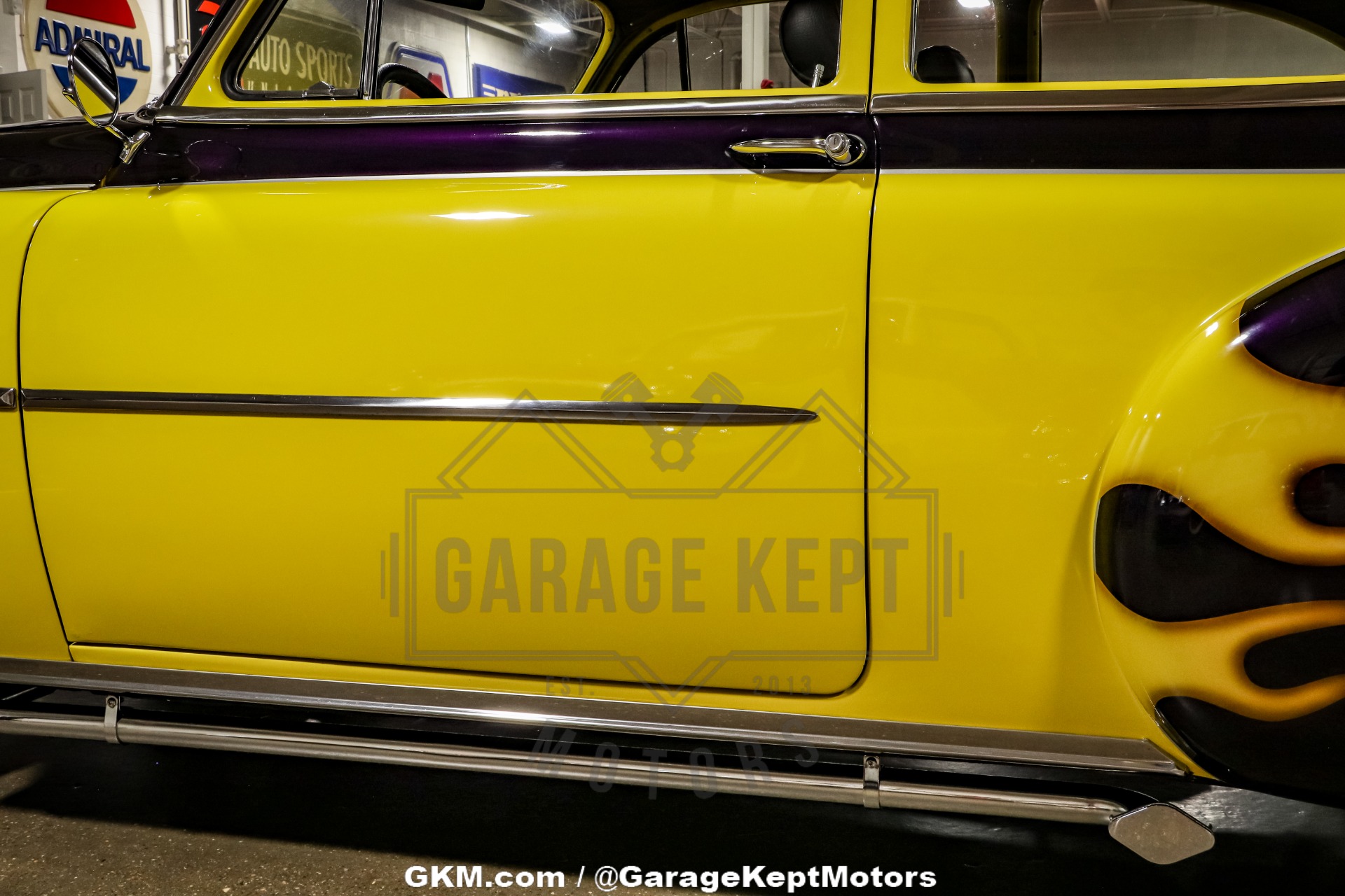 Chevrolet-Styleline-1952-Yellow-Black-45